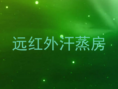 远红外汗蒸房
