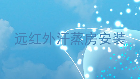 远红外汗蒸房安装