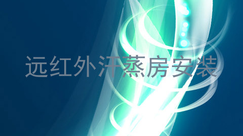 远红外汗蒸房安装