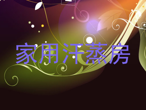 家用汗蒸房
