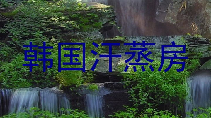 韩国汗蒸房