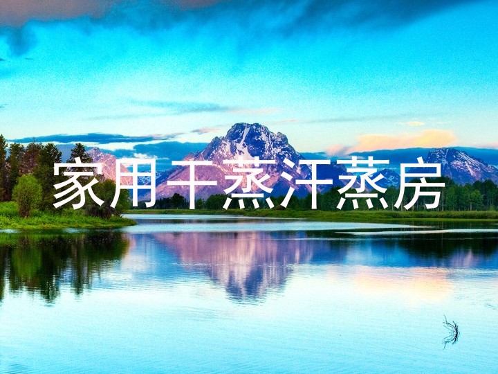家用干蒸汗蒸房