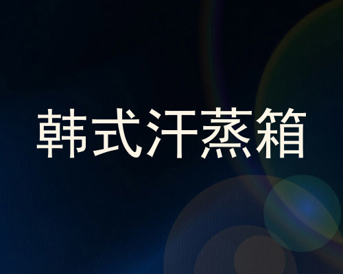 韩式汗蒸箱