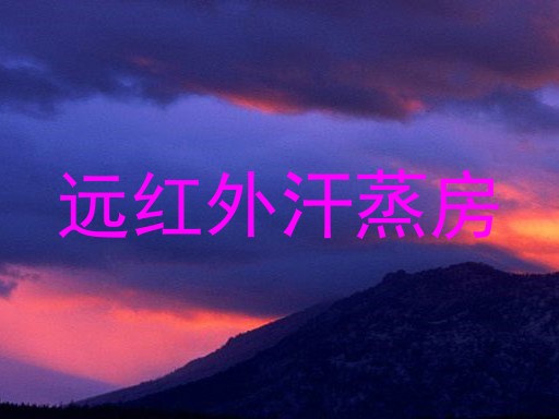 远红外汗蒸房