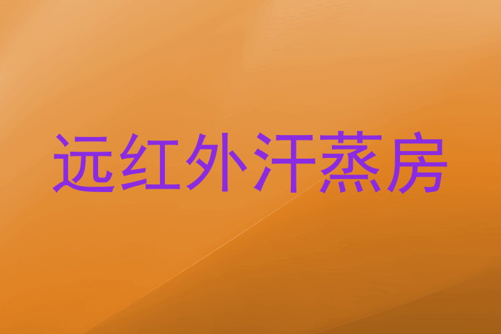 远红外汗蒸房