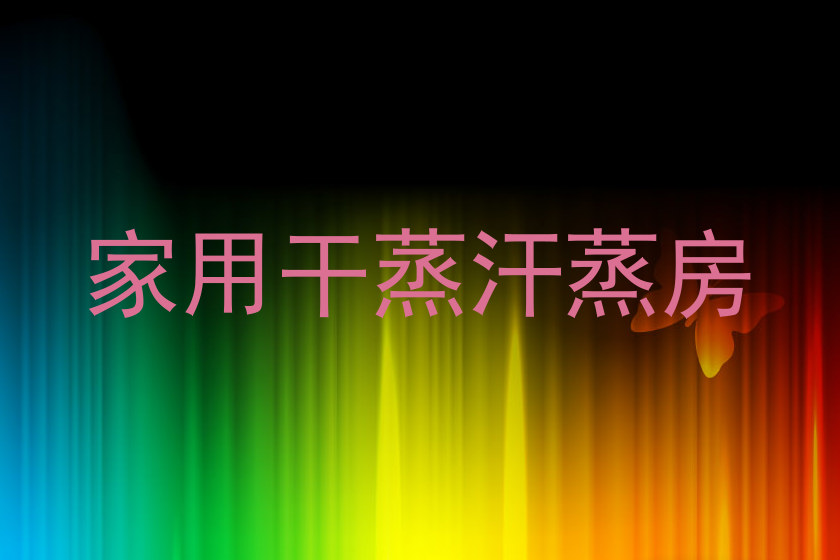家用干蒸汗蒸房