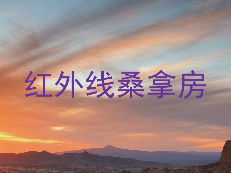 红外线桑拿房
