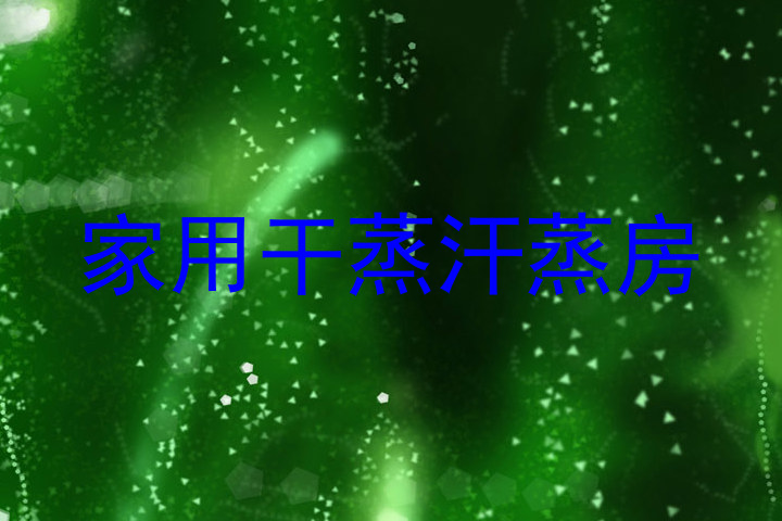 家用干蒸汗蒸房