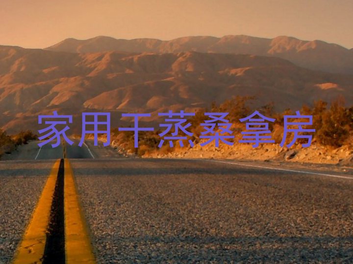 家用干蒸桑拿房