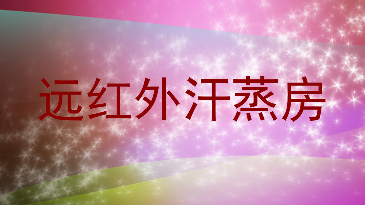 远红外汗蒸房