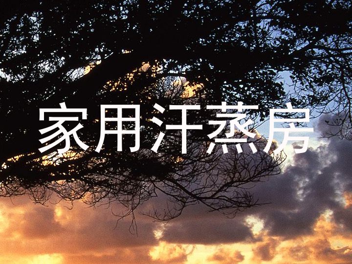 家用汗蒸房