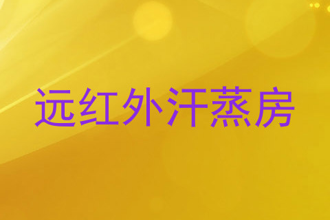 远红外汗蒸房