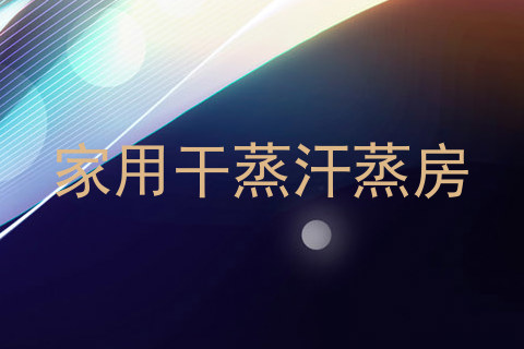 家用干蒸汗蒸房