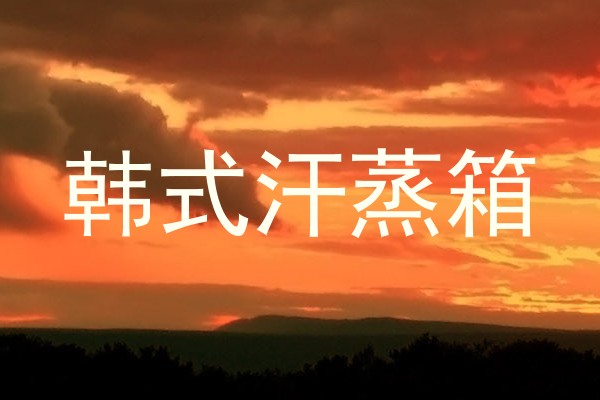 韩式汗蒸箱