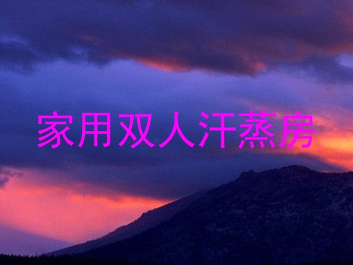 家用双人汗蒸房