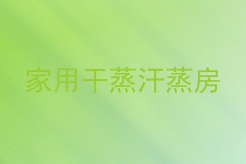 家用干蒸汗蒸房