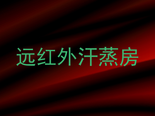 远红外汗蒸房