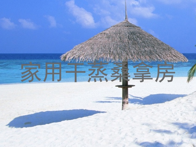 家用干蒸桑拿房