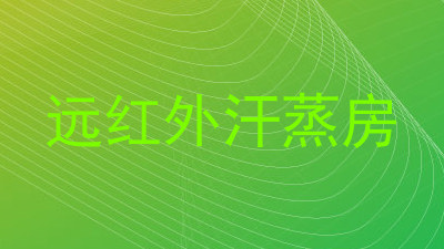 远红外汗蒸房