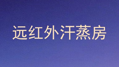 远红外汗蒸房