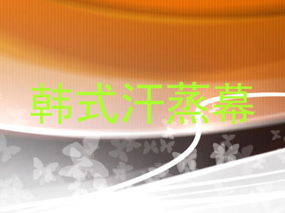 韩式汗蒸幕