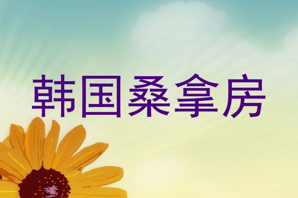 韩国桑拿房
