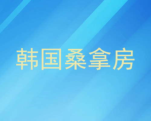 韩国桑拿房