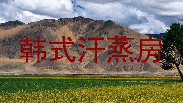 韩式汗蒸房