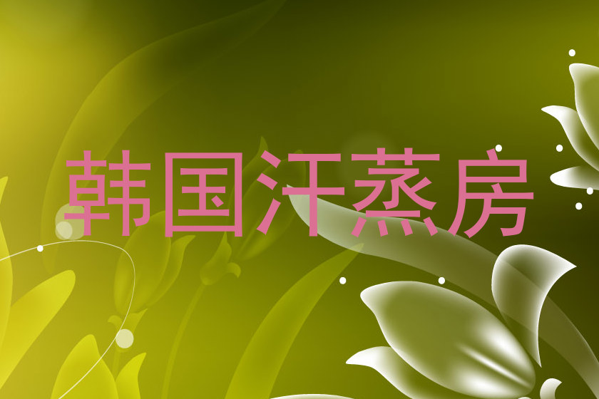 韩国汗蒸房