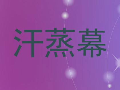 汗蒸幕