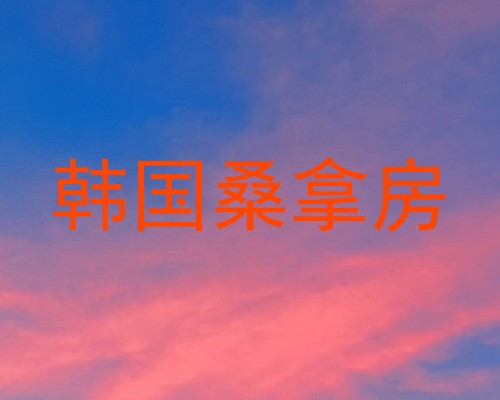 韩国桑拿房