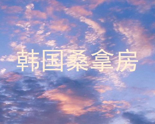 韩国桑拿房