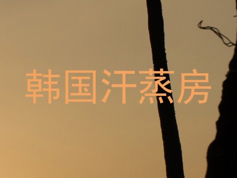 韩国汗蒸房