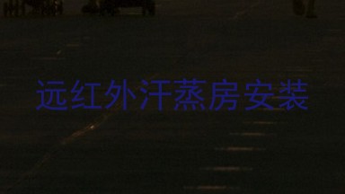 远红外汗蒸房安装