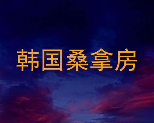 韩国桑拿房