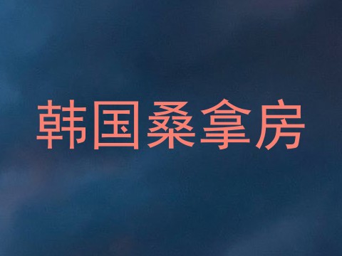 韩国桑拿房