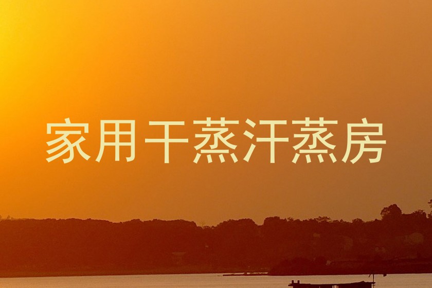 家用干蒸汗蒸房