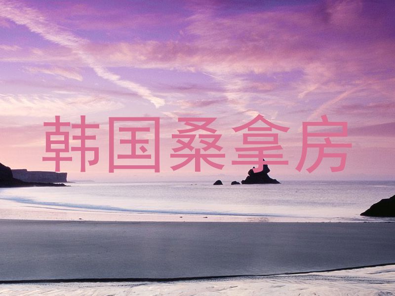 韩国桑拿房