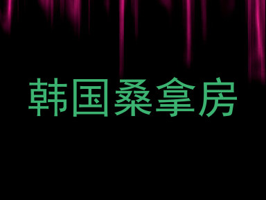 韩国桑拿房