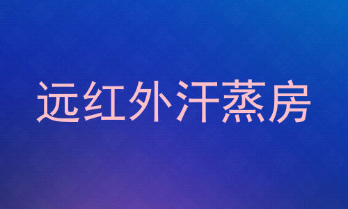 远红外汗蒸房