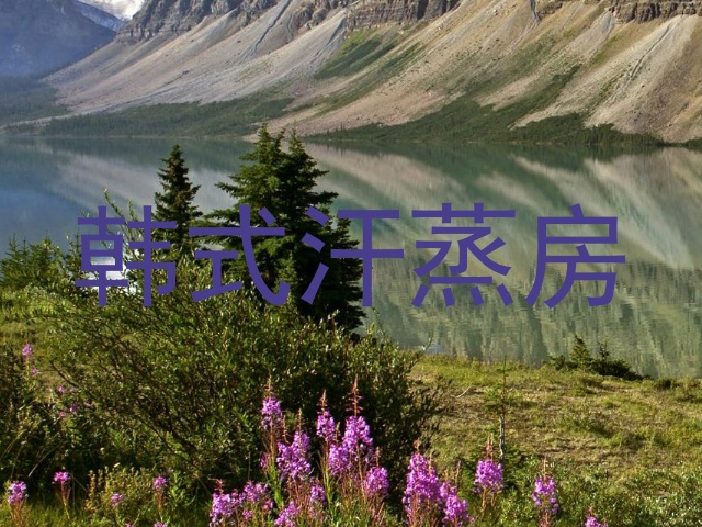 韩式汗蒸房