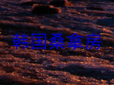 韩国桑拿房