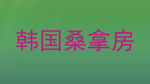 韩国桑拿房