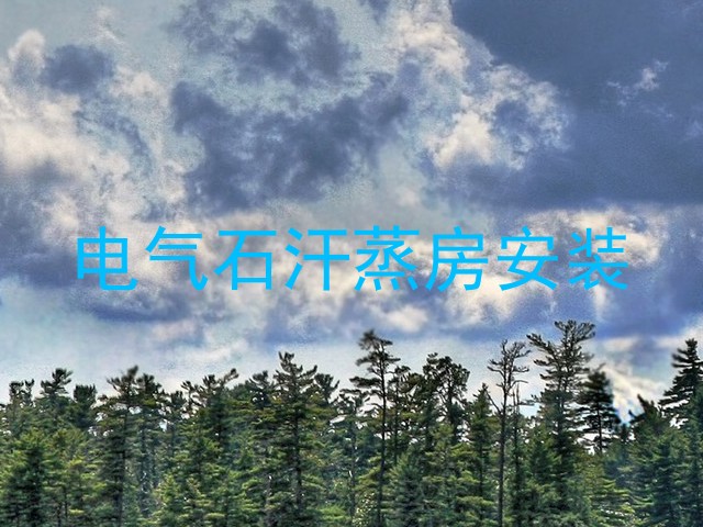 电气石汗蒸房安装