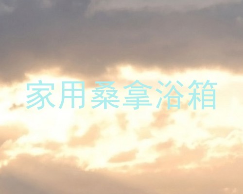 家用桑拿浴箱