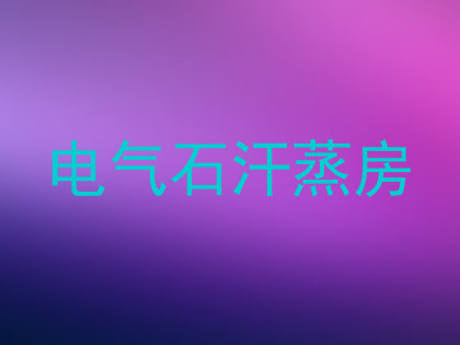 电气石汗蒸房