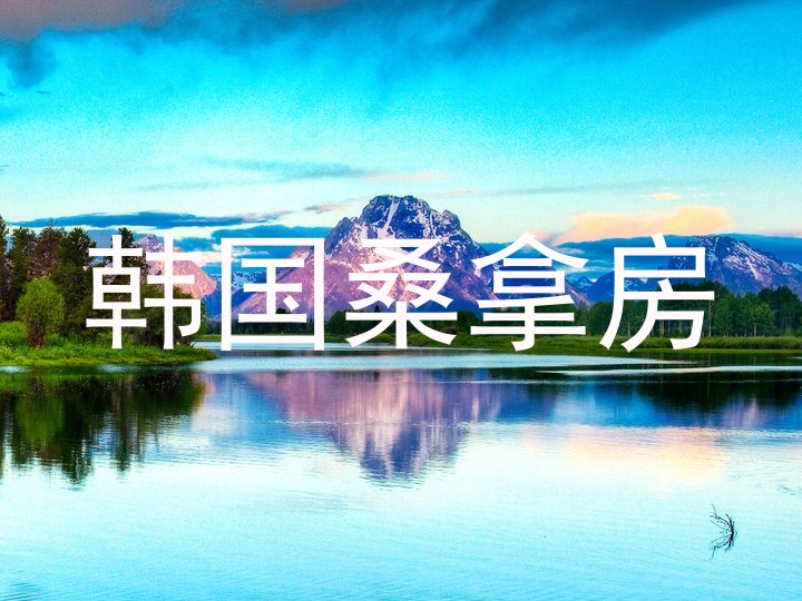 韩国桑拿房