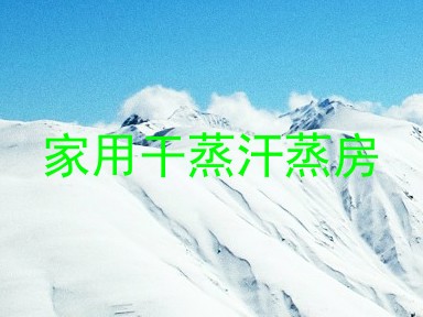家用干蒸汗蒸房