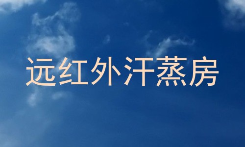 远红外汗蒸房