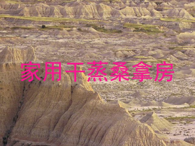 家用干蒸桑拿房